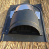 Indek-dakdoorvoer voor een ventilatiekanaal